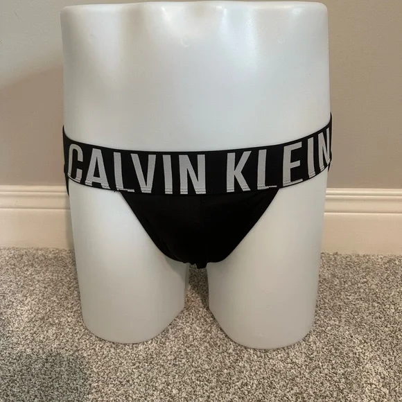 BOX FRESH Calvin Klein Men's Black Jock - Picture 2 of 6